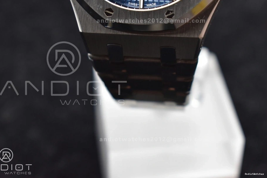 Super Textured Edition on 15500 Dial 445 Clone Bracelet APSF 41mm A4302 Blue Best Lightweight 1:1 Oak Royal SS SS 0107